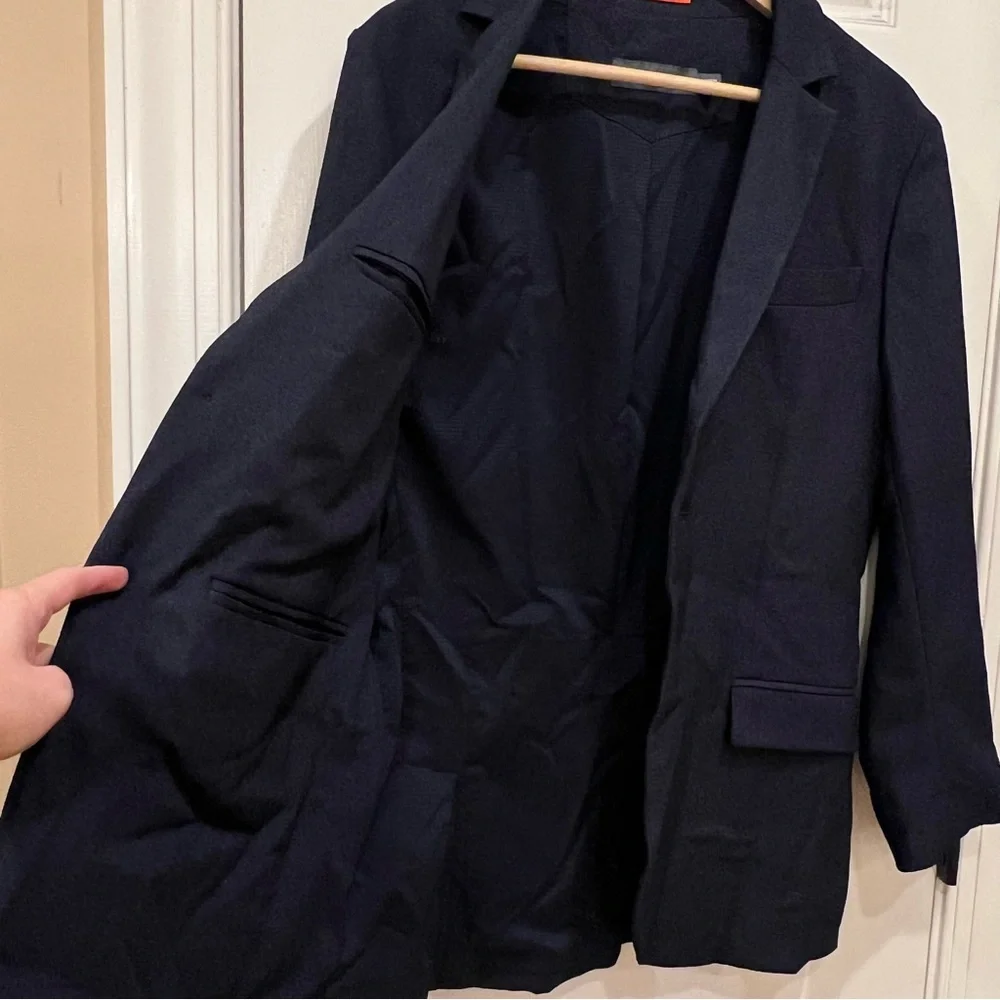 Bluffworks Gramercy Blazer Suit Sport Jacket Unstructured Navy Blue Men’s 36R